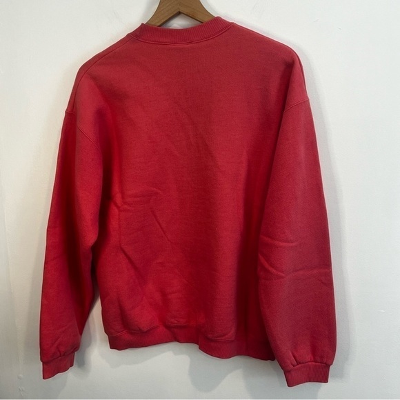 Women’s Vintage Lee Pink Gardening Floral Crewneck Sweatshirt Size Large - Picture 5 of 8